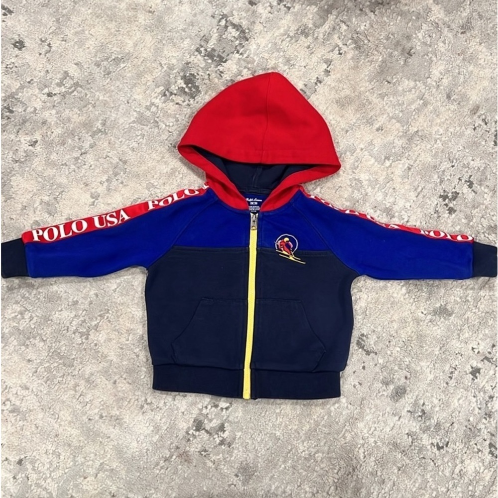 Ralph Lauren Fleece Hoodie & Jogger Pant Set - Picture 2 of 3